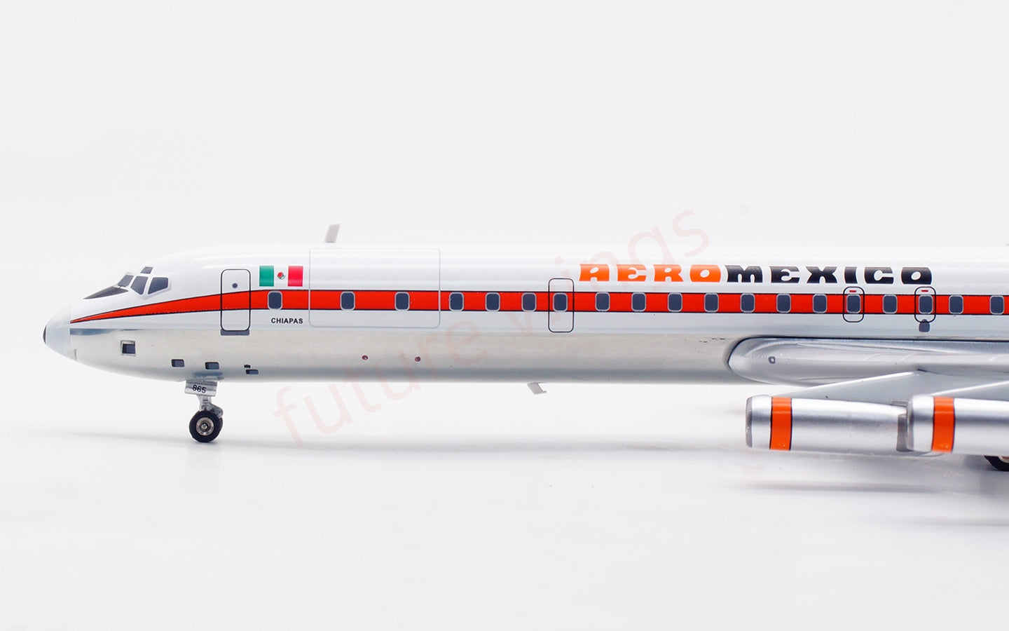 1:200 InFlight200 Aero Mexico DC-8-63 N6865 Diecast Aircraft Model