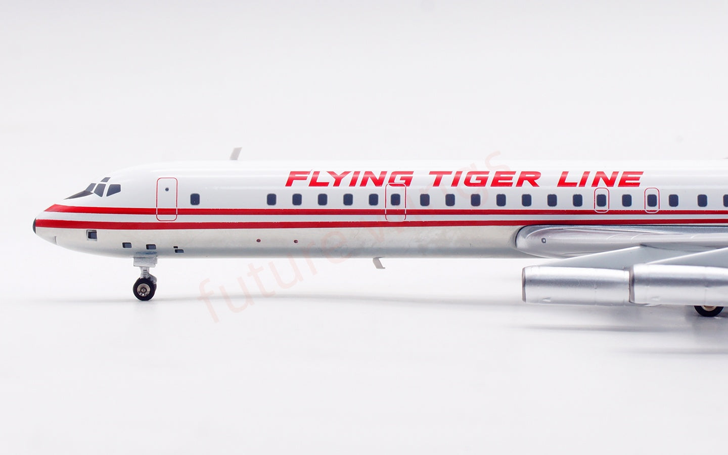 1:200 InFlight200 FlyTiger  DC-8-63 N624FT Diecast Aircraft Model