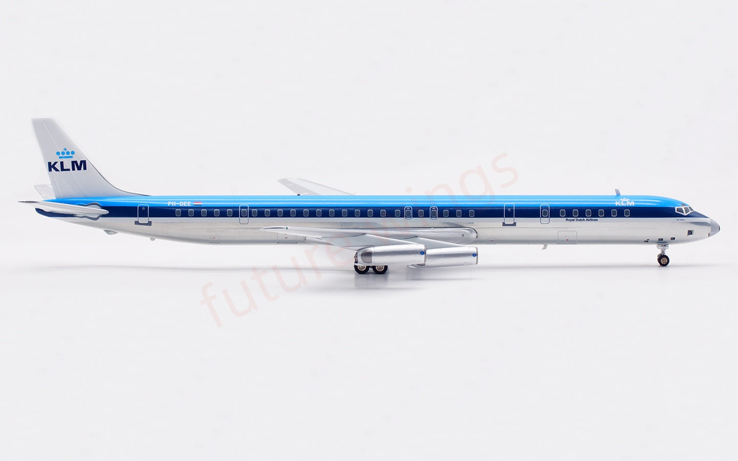 1:200 InFlight200 KLM DC-8-63 PH-DEE Diecast Aircraft Model