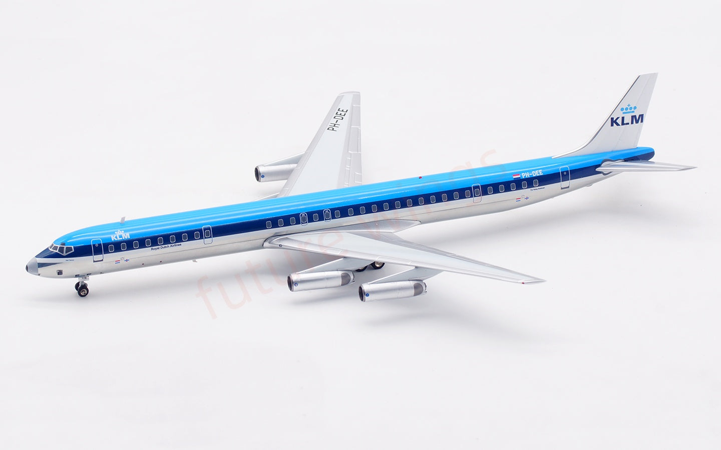 1:200 InFlight200 KLM DC-8-63 PH-DEE Diecast Aircraft Model