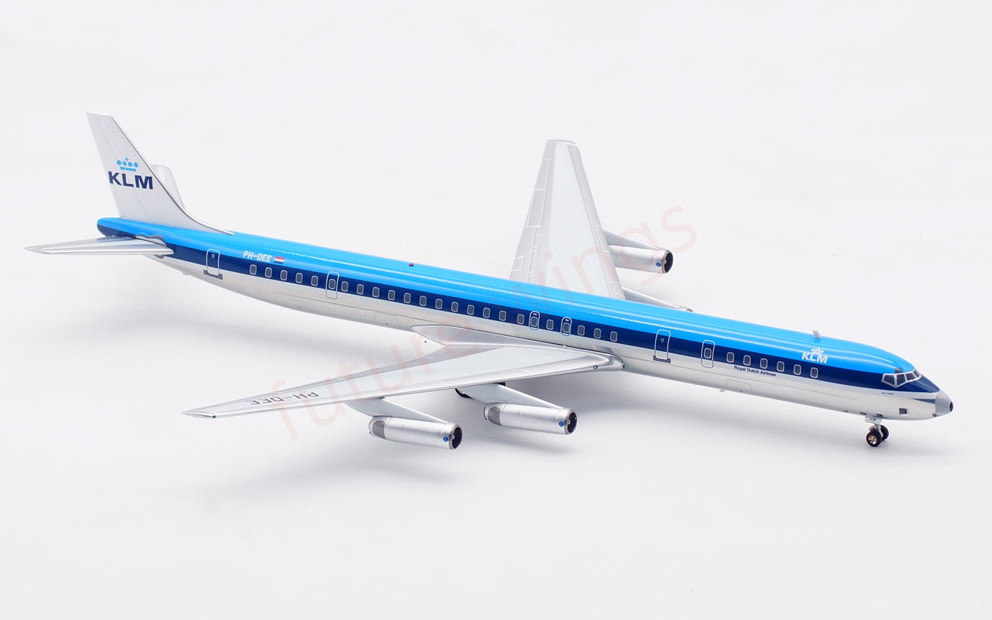 1:200 InFlight200 KLM DC-8-63 PH-DEE Diecast Aircraft Model