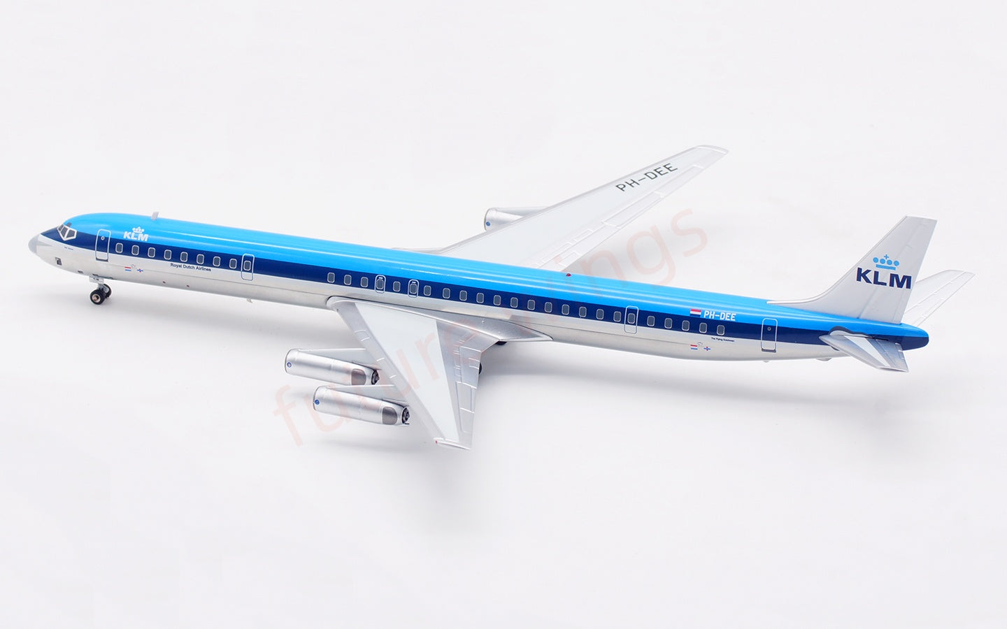 1:200 InFlight200 KLM DC-8-63 PH-DEE Diecast Aircraft Model