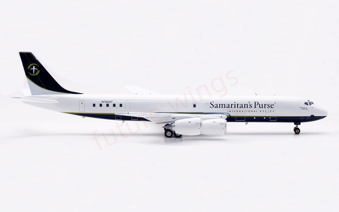 1:200 InFlight200 Samaritan's Purse DC-8-72CF N782SP Diecast Aircraft Model