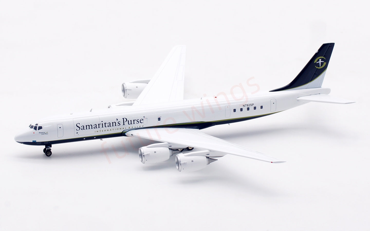 1:200 InFlight200 Samaritan's Purse DC-8-72CF N782SP Diecast Aircraft Model