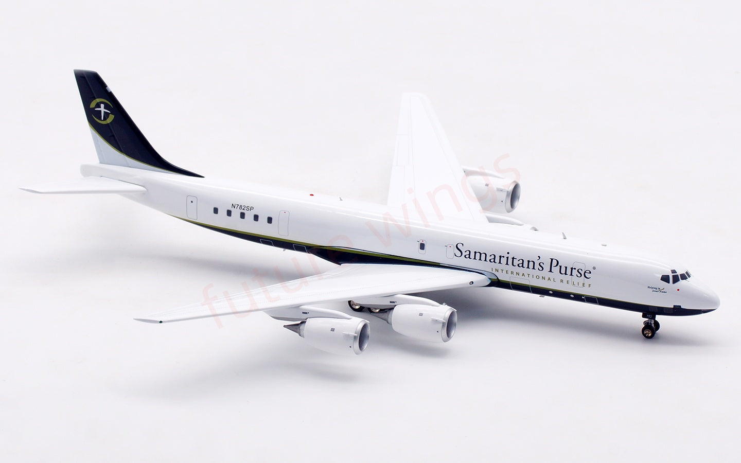 1:200 InFlight200 Samaritan's Purse DC-8-72CF N782SP Diecast Aircraft Model