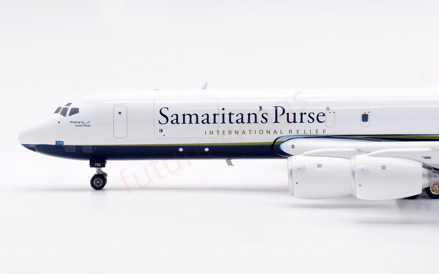 1:200 InFlight200 Samaritan's Purse DC-8-72CF N782SP Diecast Aircraft Model