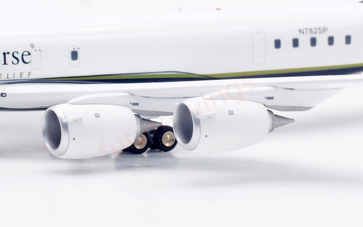 1:200 InFlight200 Samaritan's Purse DC-8-72CF N782SP Diecast Aircraft Model