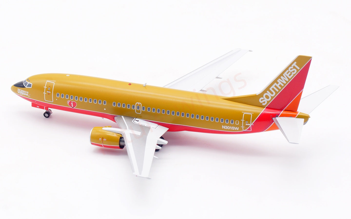 1:200 InFlight200 SouthWest B737-300 N301SW Diecast Aircraft Model