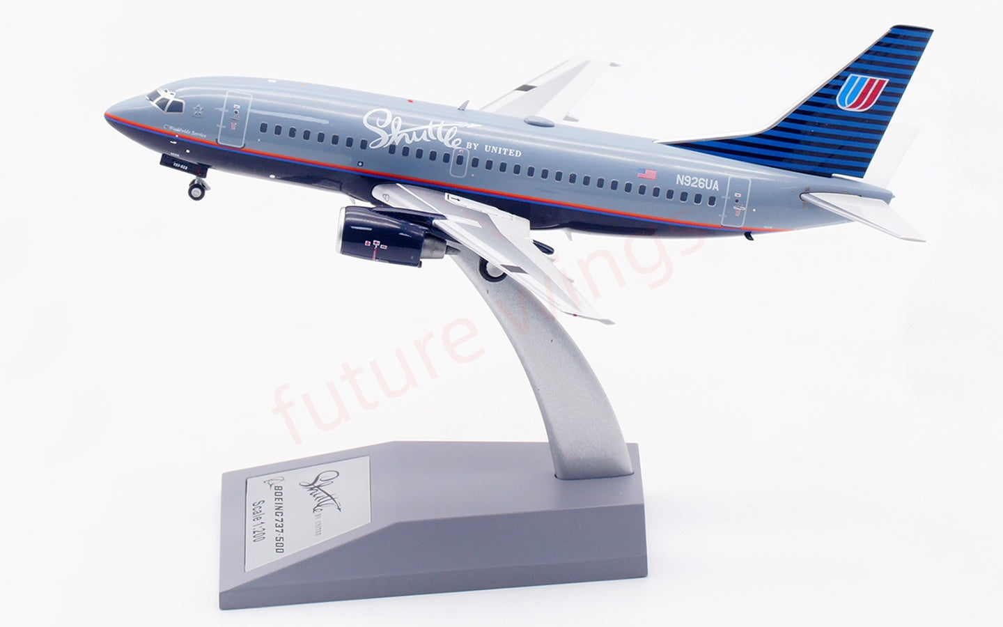 1:200 InFlight200 United Airlines B737-500 N926UA Diecast Aircraft Model