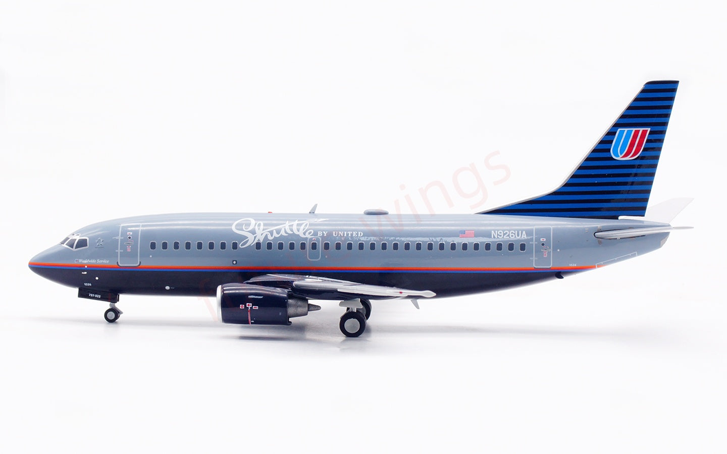 1:200 InFlight200 United Airlines B737-500 N926UA Diecast Aircraft Model