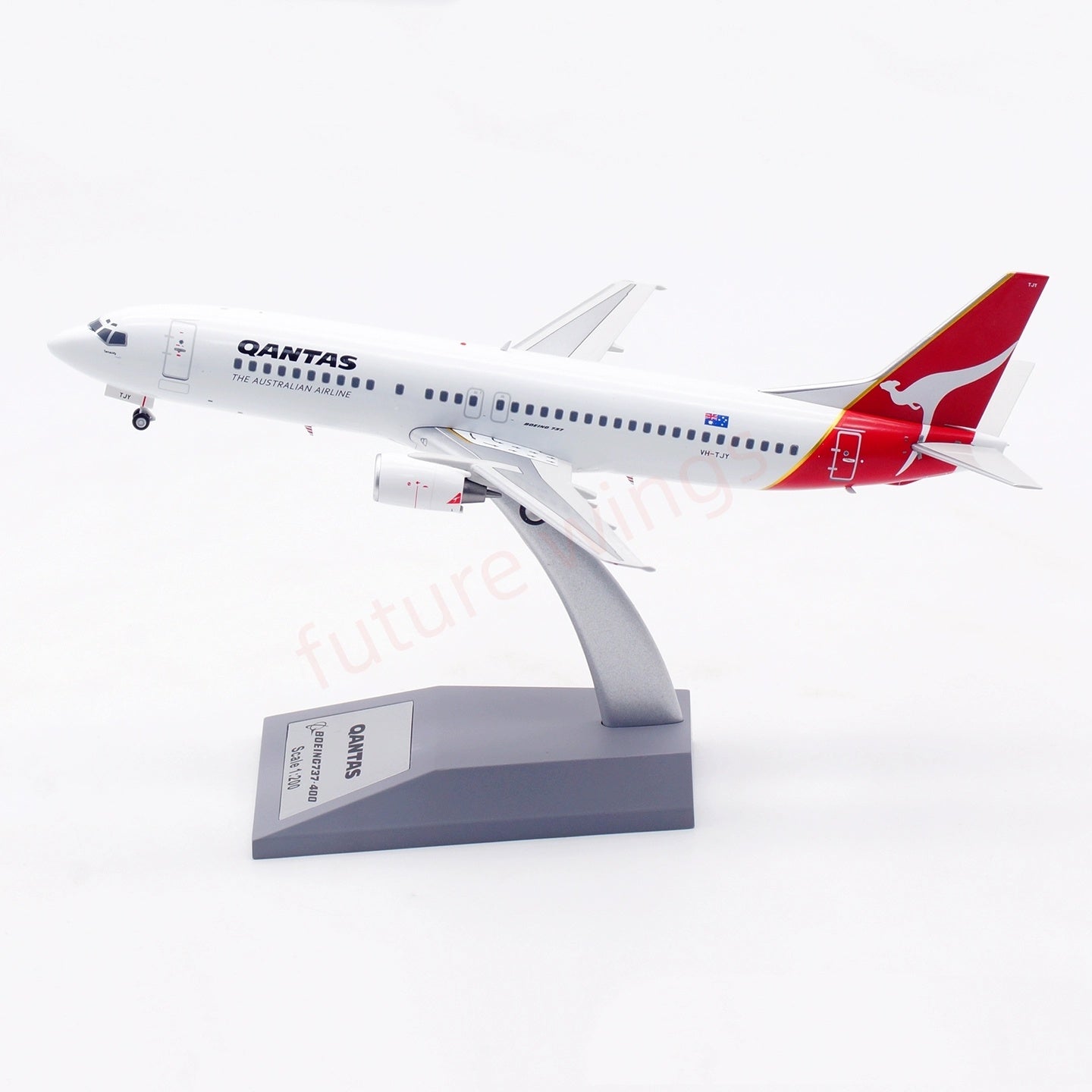 1:200 InFlight200 Qantas Airways  B737-400 VH-TJY Diecast Aircraft Model