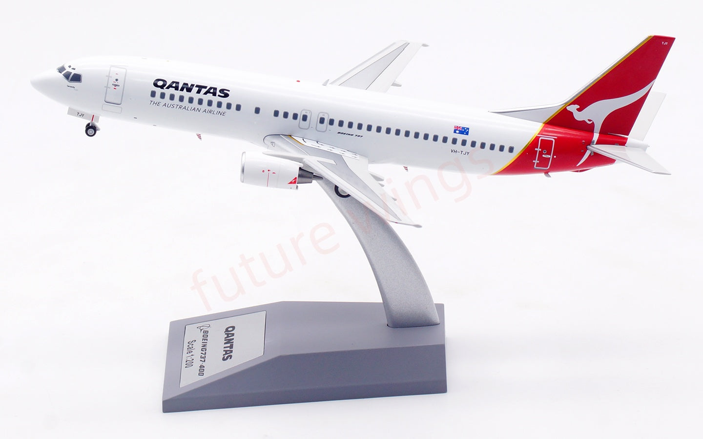 1:200 InFlight200 Qantas Airways  B737-400 VH-TJY Diecast Aircraft Model