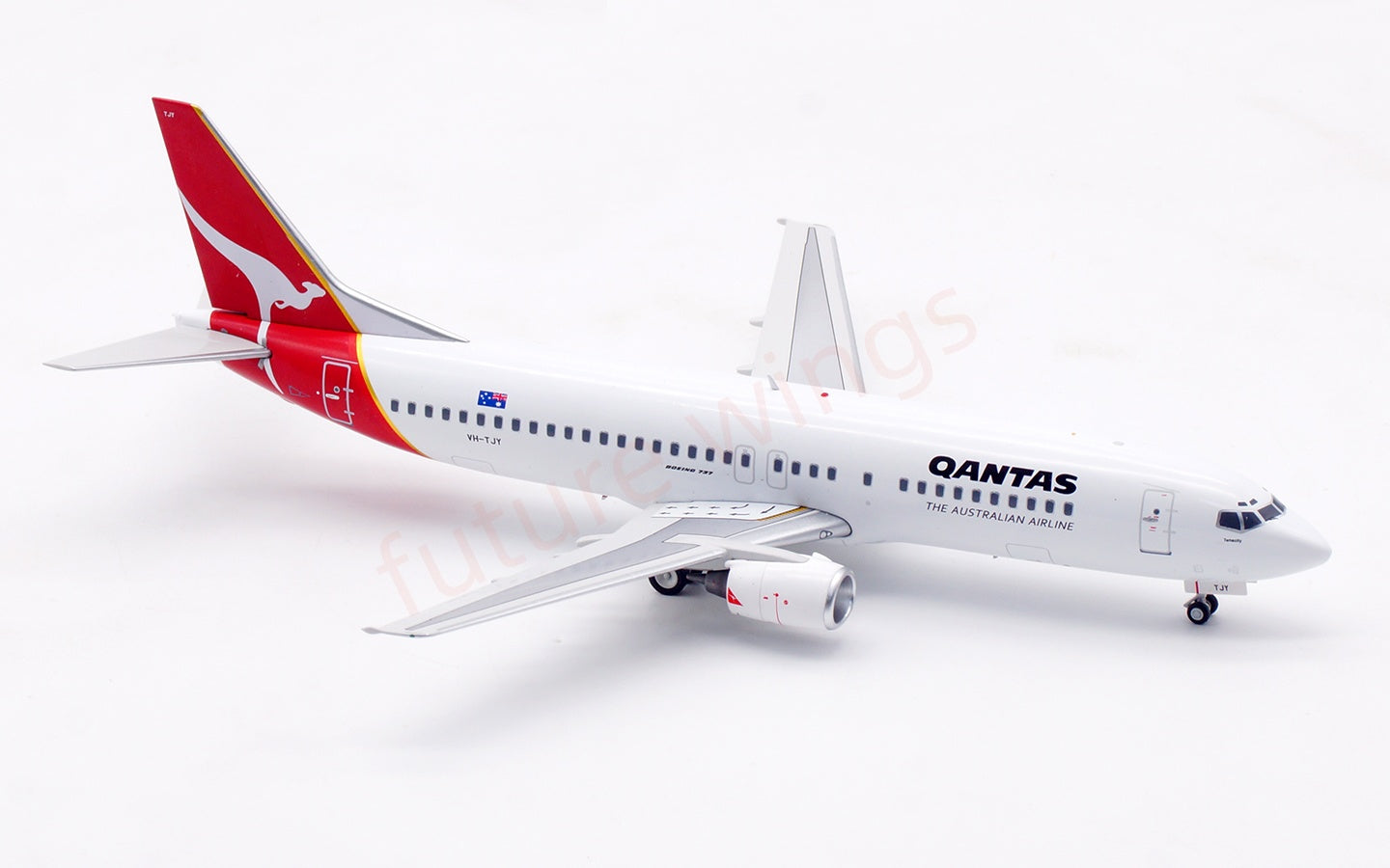 1:200 InFlight200 Qantas Airways  B737-400 VH-TJY Diecast Aircraft Model