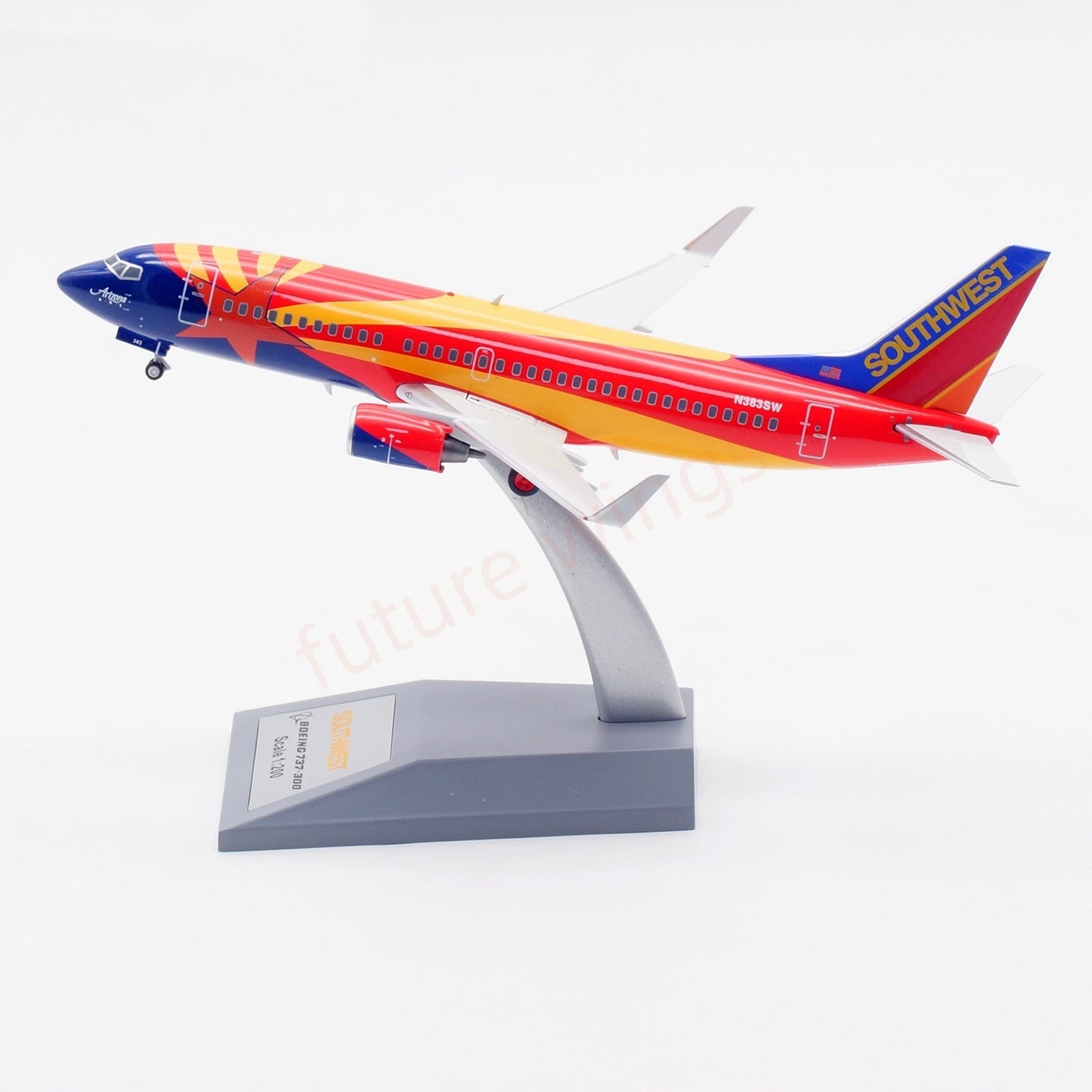 1:200 B-Models(InFlight200) SouthWest Airlines B737-300 N383SW Diecast Aircraft Model