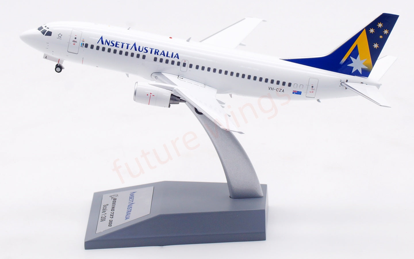 1:200 InFlight200 Ansett Australia B737-300 VH-CZA Diecast Aircraft Model