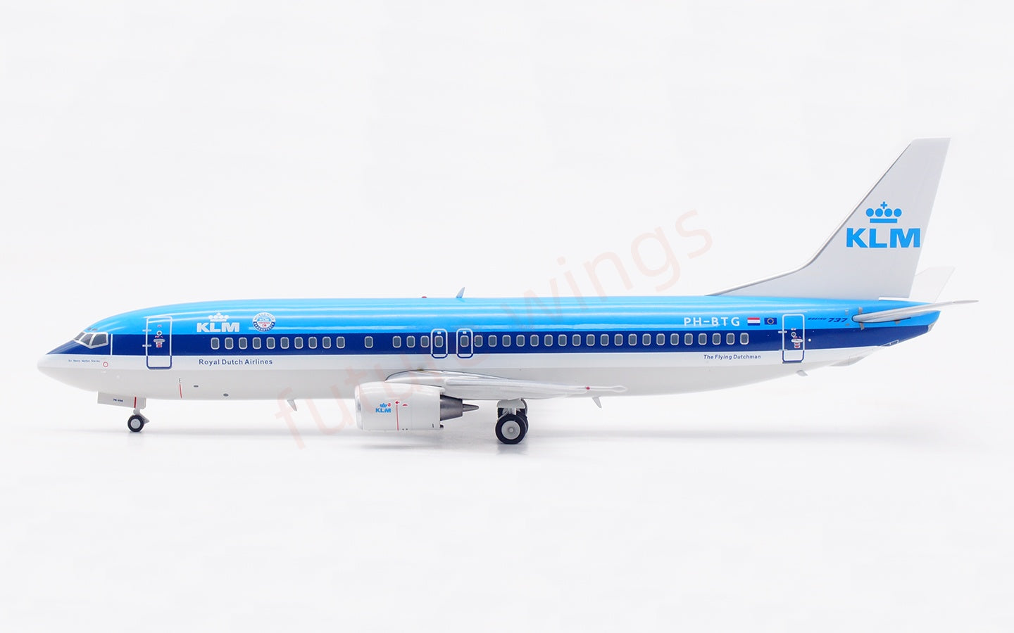 1:200 InFlight200 KLM B737-400 PH-BTG Diecast Aircraft Model