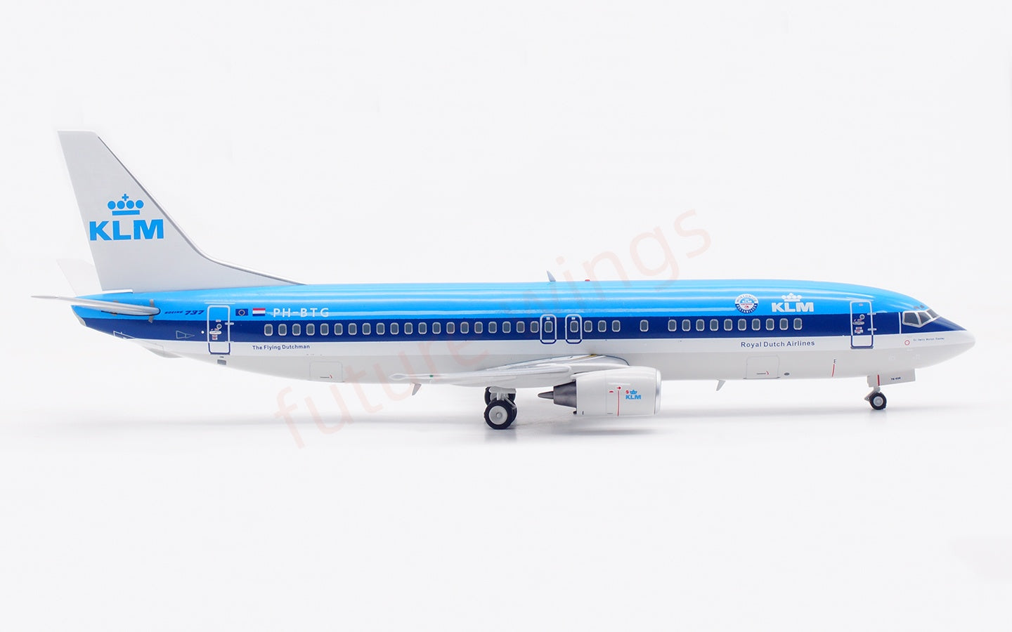 1:200 InFlight200 KLM B737-400 PH-BTG Diecast Aircraft Model
