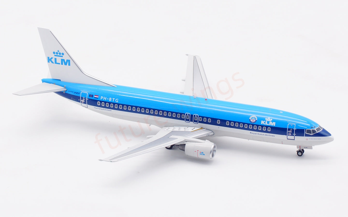 1:200 InFlight200 KLM B737-400 PH-BTG Diecast Aircraft Model