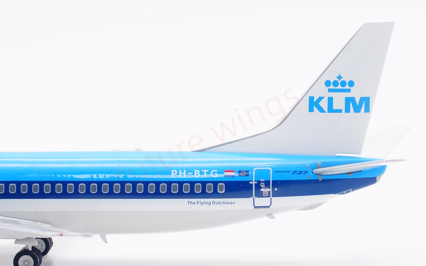 1:200 InFlight200 KLM B737-400 PH-BTG Diecast Aircraft Model