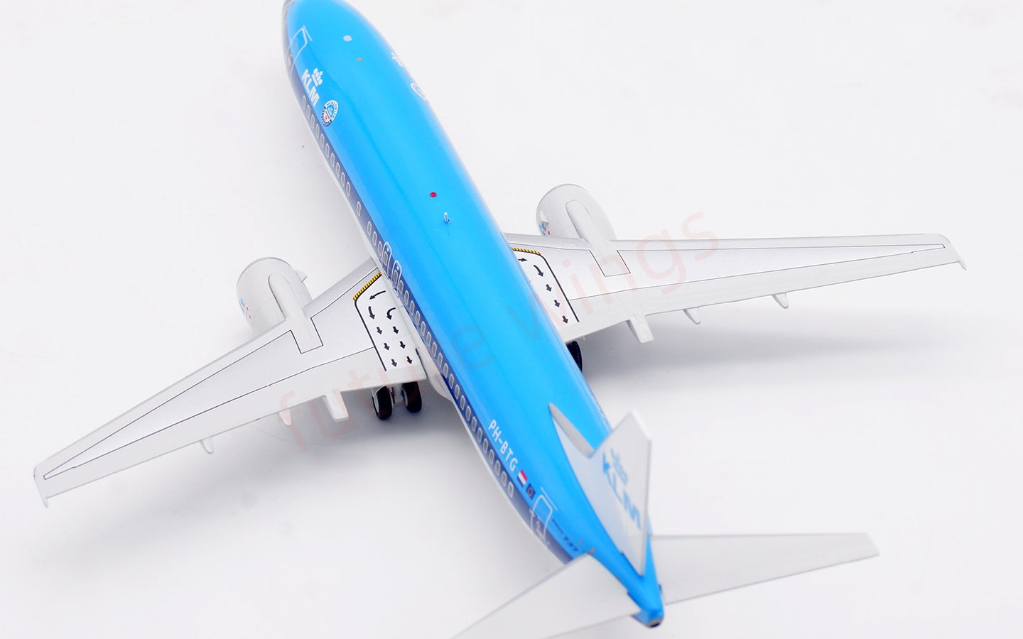 1:200 InFlight200 KLM B737-400 PH-BTG Diecast Aircraft Model