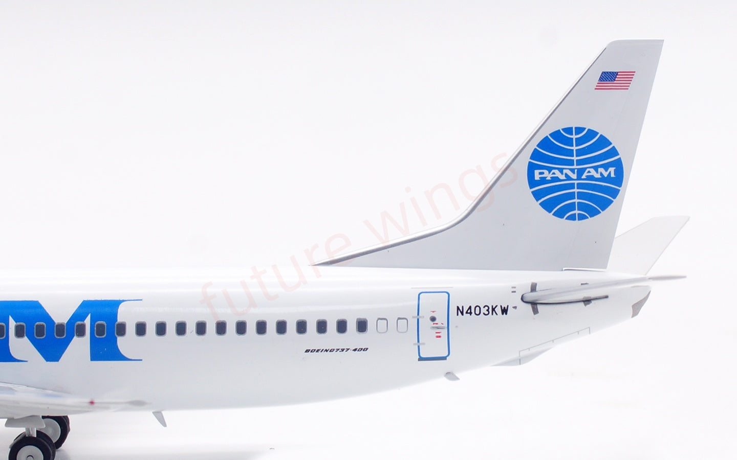 1:200 InFlight200 Pan AM B737-400 N403KW Diecast Aircraft Model
