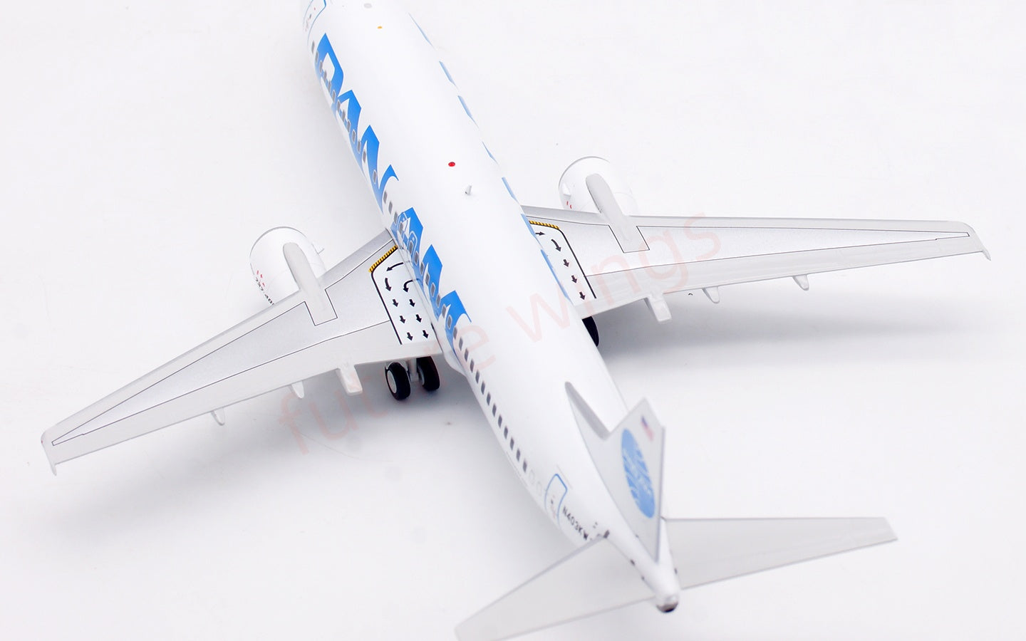 1:200 InFlight200 Pan AM B737-400 N403KW Diecast Aircraft Model