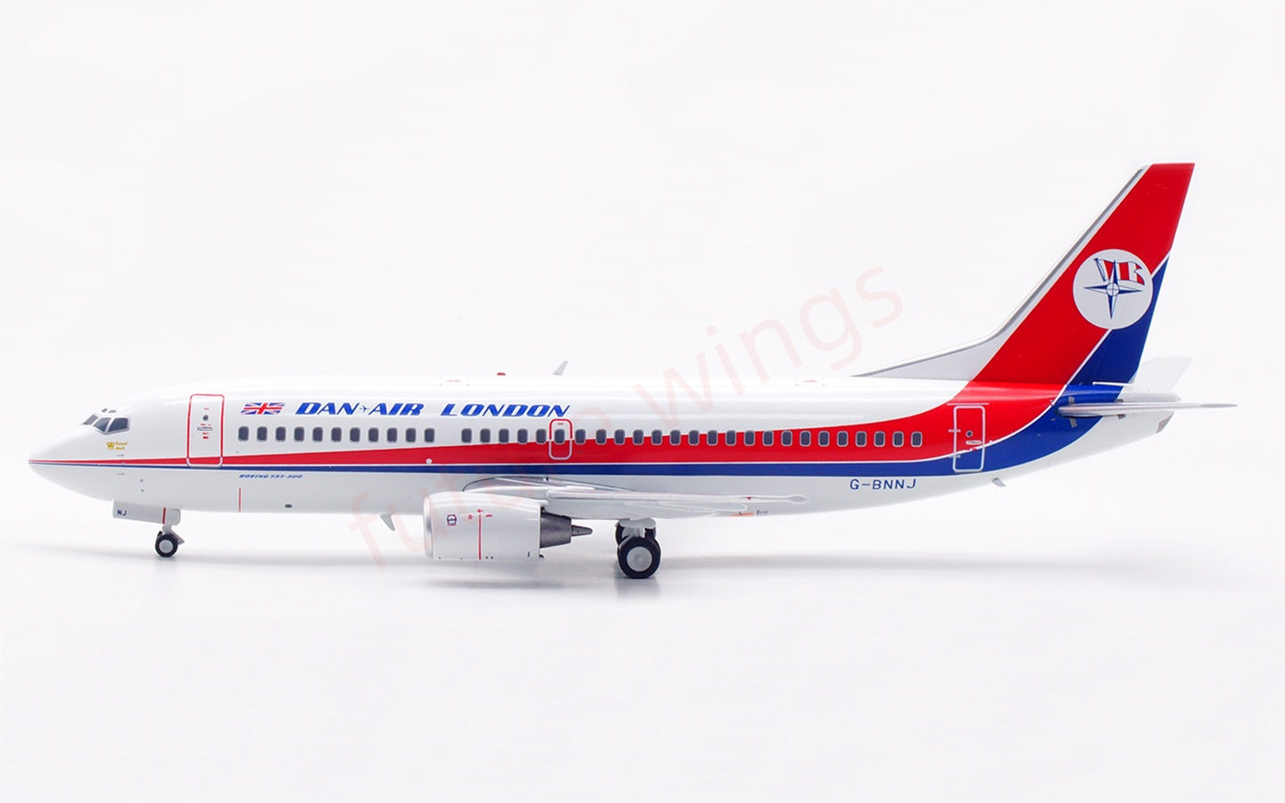 1:200 InFlight200 Dan Air London B737-300 N403KW Diecast Aircraft Model