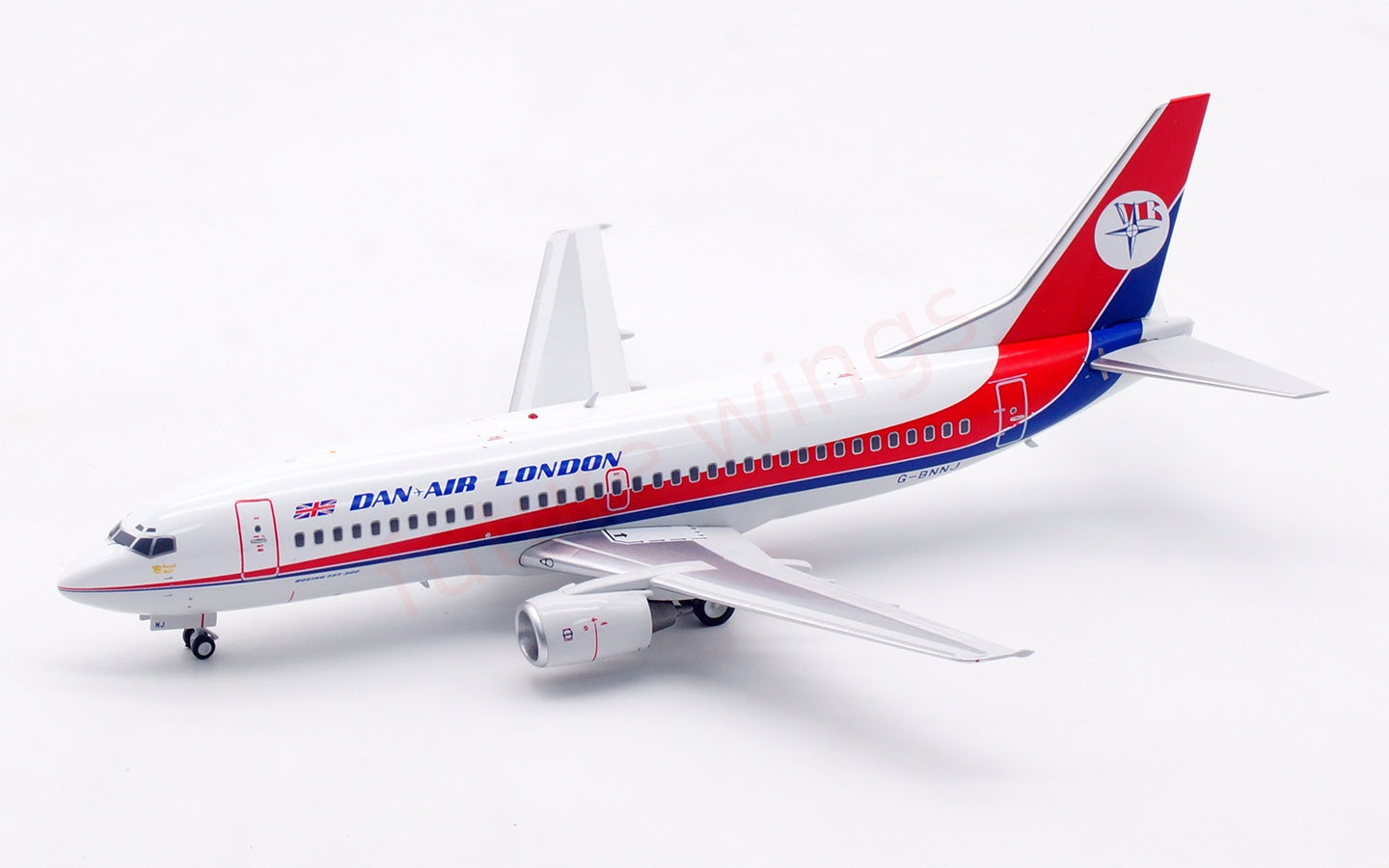 1:200 InFlight200 Dan Air London B737-300 N403KW Diecast Aircraft Model