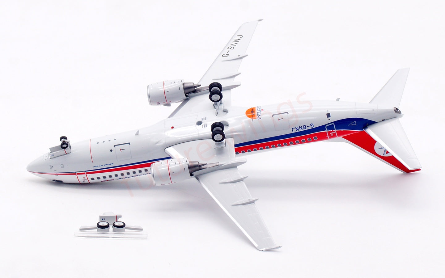 1:200 InFlight200 Dan Air London B737-300 N403KW Diecast Aircraft Model