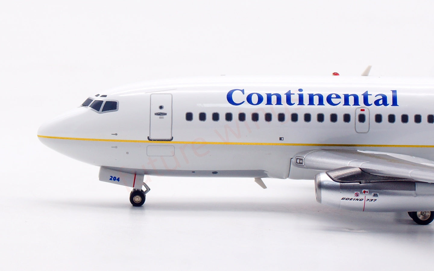 1:200 InFlight200 Continental Airlines B737-100 N77204 Diecast Aircraft Model