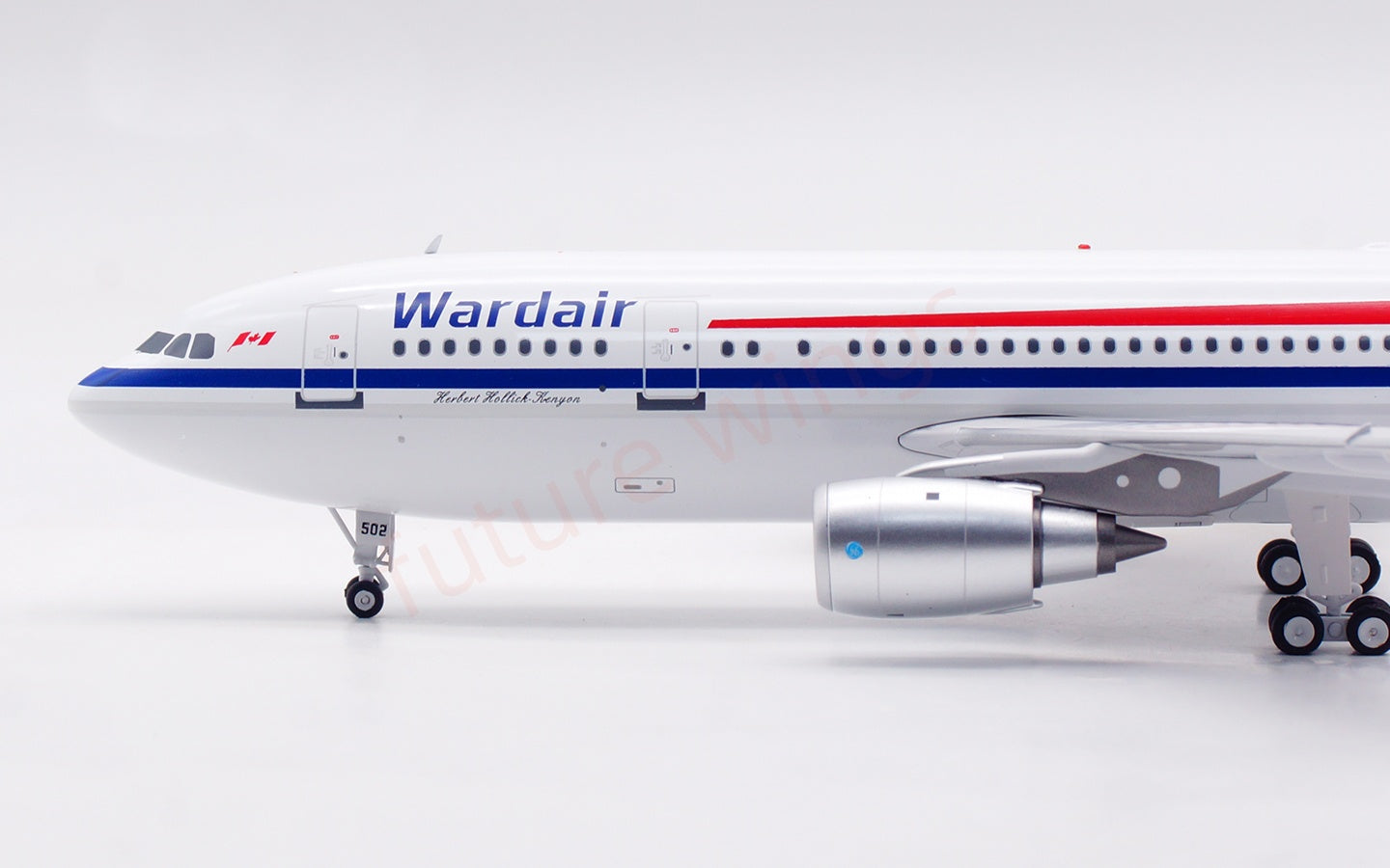 1:200 InFlight200 Wardair Airbus A300B4 C-GIZL Diecast Aircraft Model With Stand