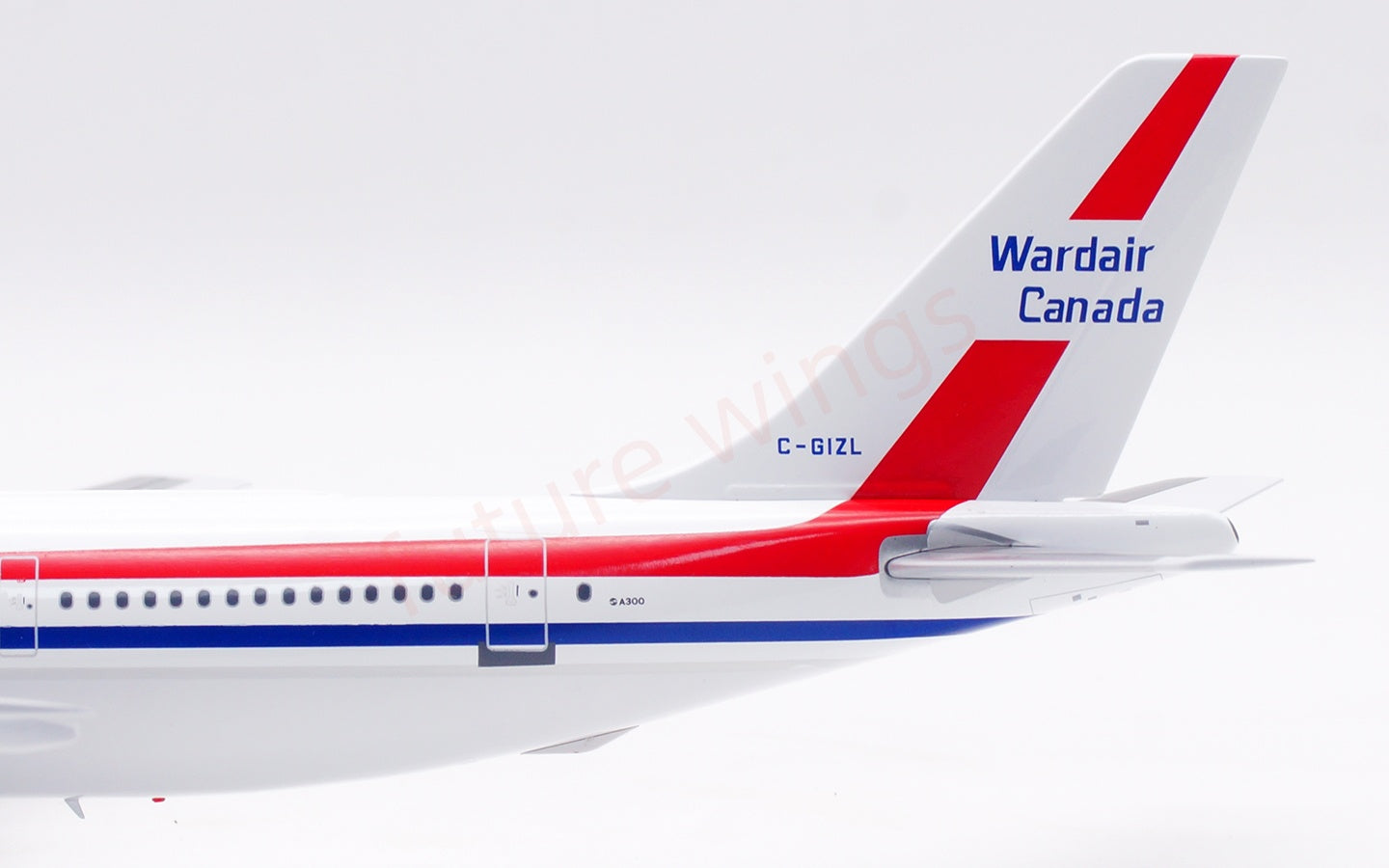 1:200 InFlight200 Wardair Airbus A300B4 C-GIZL Diecast Aircraft Model With Stand