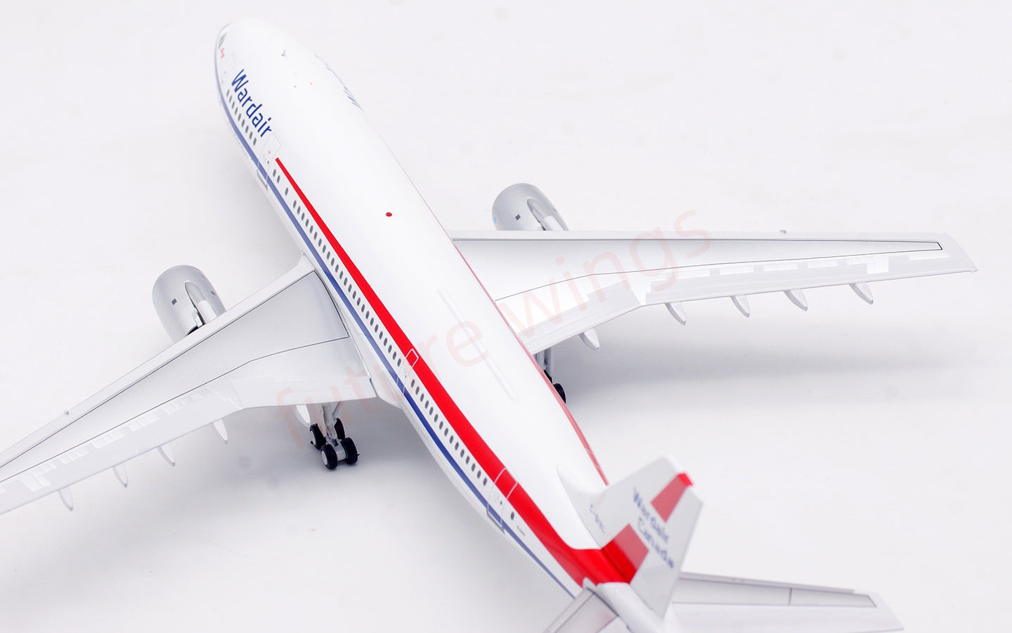 1:200 InFlight200 Wardair Airbus A300B4 C-GIZL Diecast Aircraft Model With Stand