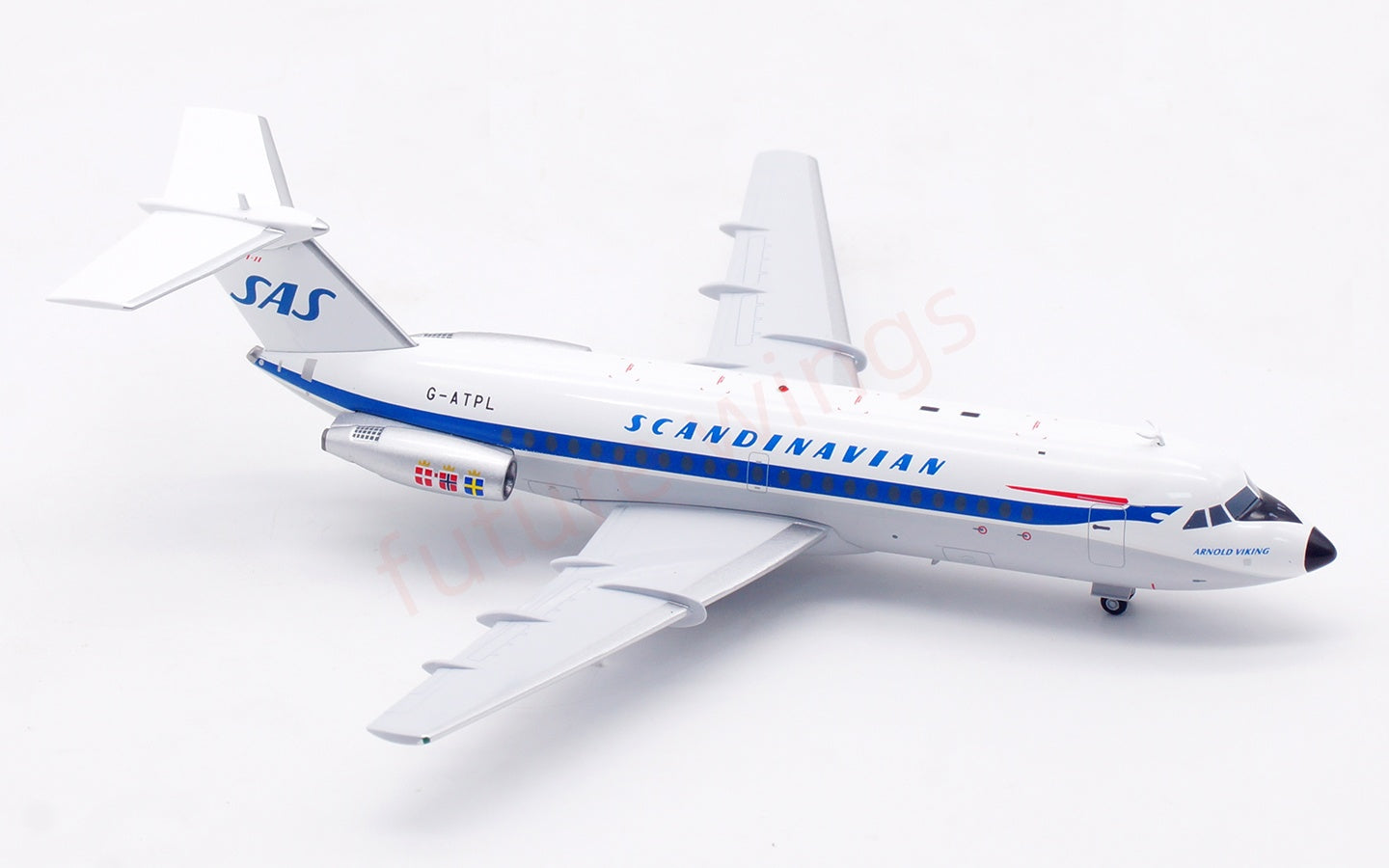 1:200 InFlight200 SAS BAC 111 G-ATPL Diecast Aircraft Model