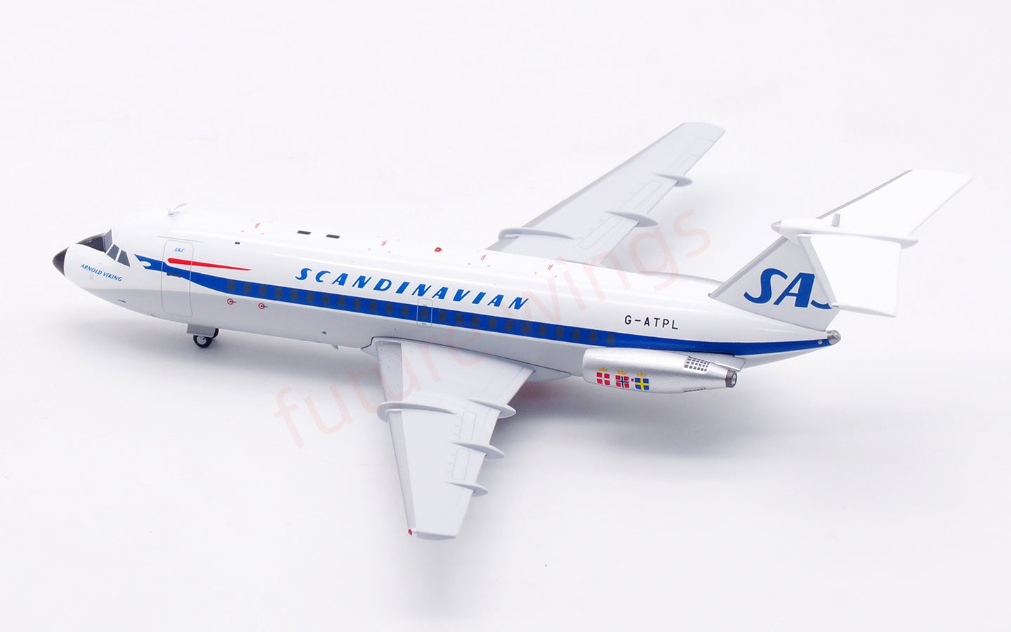 1:200 InFlight200 SAS BAC 111 G-ATPL Diecast Aircraft Model