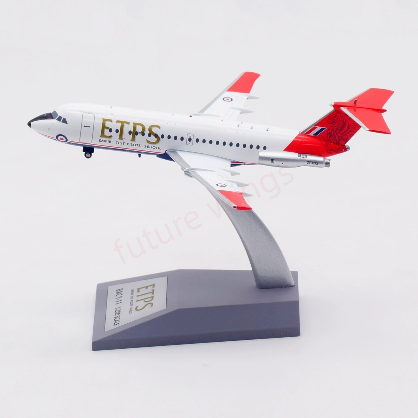 1:200 InFlight200 ETPS BAC 111 ZE432 Diecast Aircraft Model
