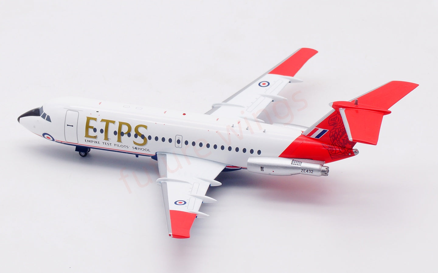 1:200 InFlight200 ETPS BAC 111 ZE432 Diecast Aircraft Model