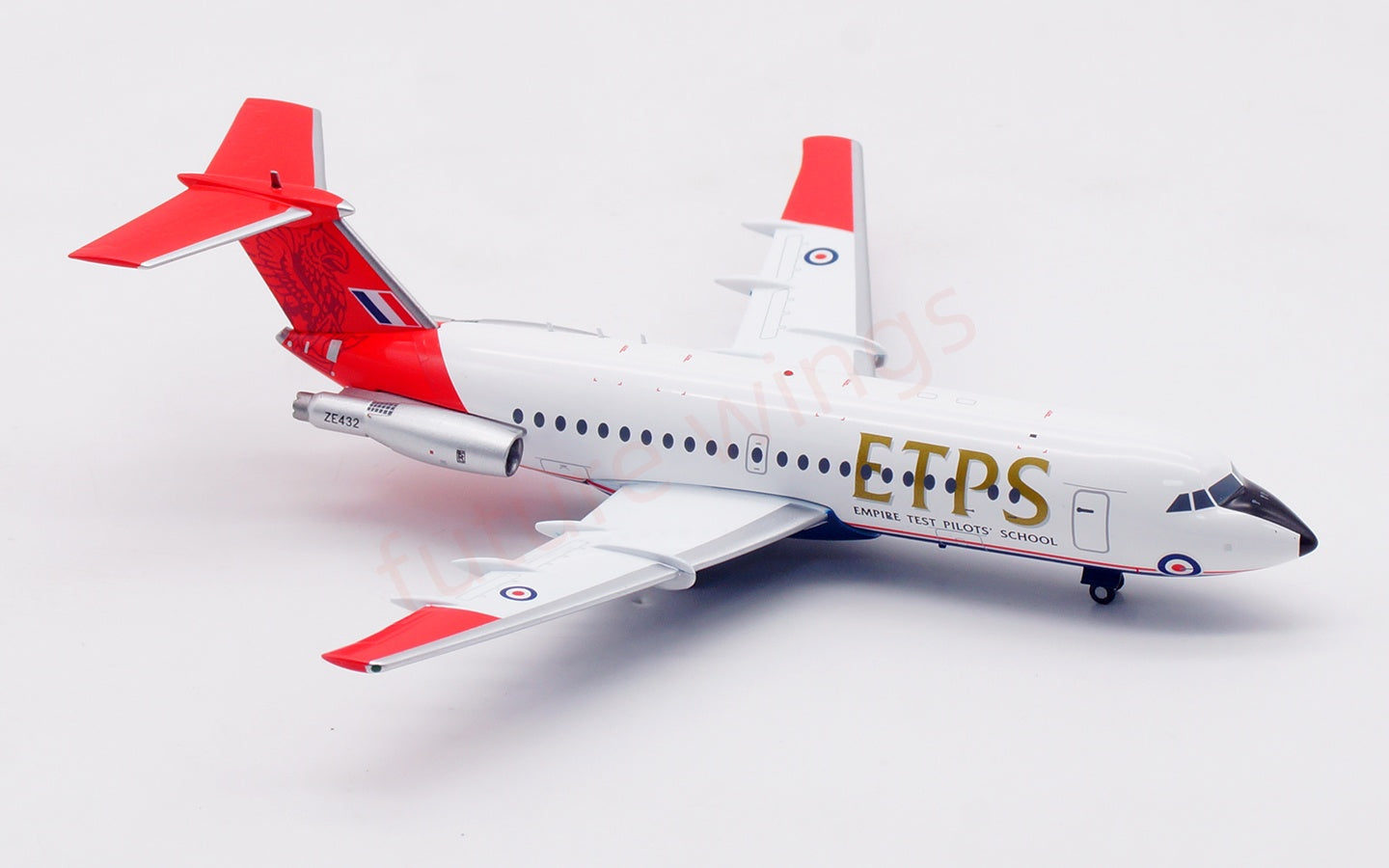 1:200 InFlight200 ETPS BAC 111 ZE432 Diecast Aircraft Model