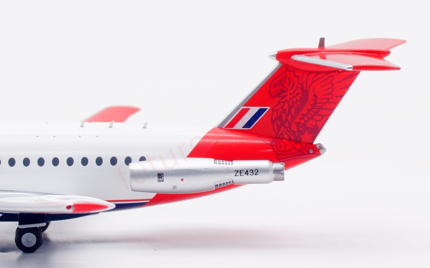 1:200 InFlight200 ETPS BAC 111 ZE432 Diecast Aircraft Model