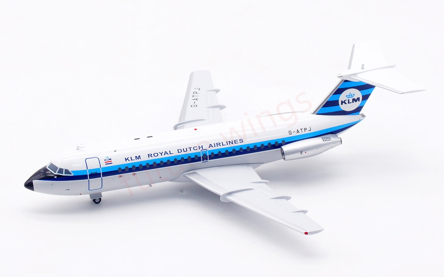 1:200 InFlight200 KLM BAC 111 G-ATPJ Diecast Aircraft Model