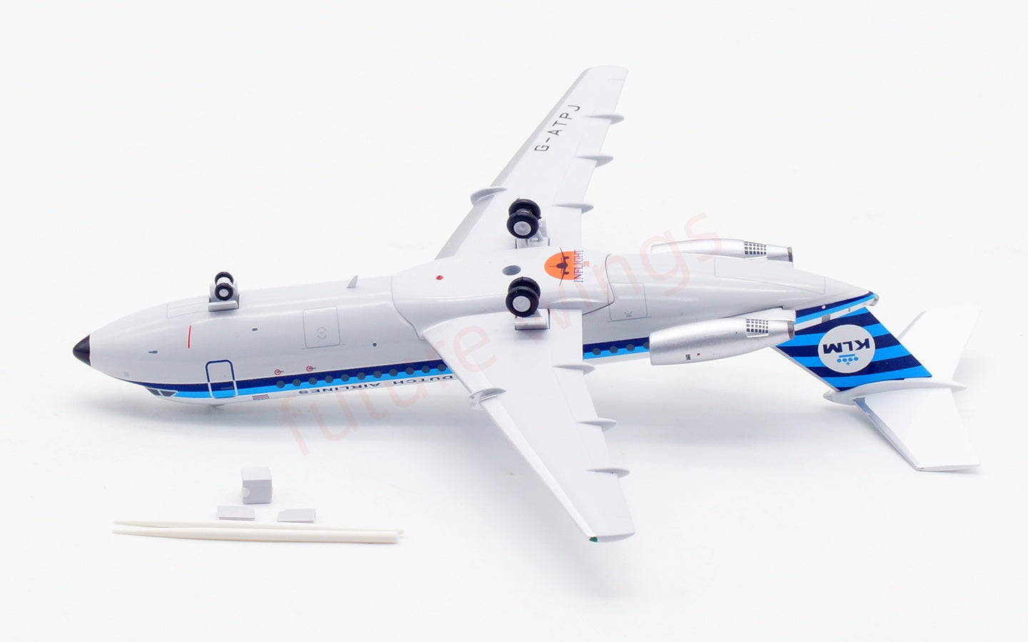 1:200 InFlight200 KLM BAC 111 G-ATPJ Diecast Aircraft Model