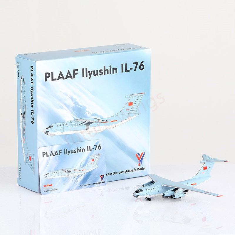 1:400 YY Wings China Air Force IL-76 21041/21042/21043 Aircraft