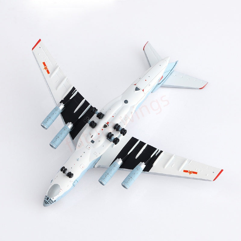 1:400 YY Wings China Air Force IL-76 21041/21042/21043 Aircraft Model+Free Tractor