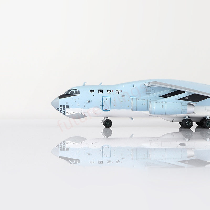 1:400 YY Wings China Air Force IL-76 21041/21042/21043 Aircraft Model+Free Tractor
