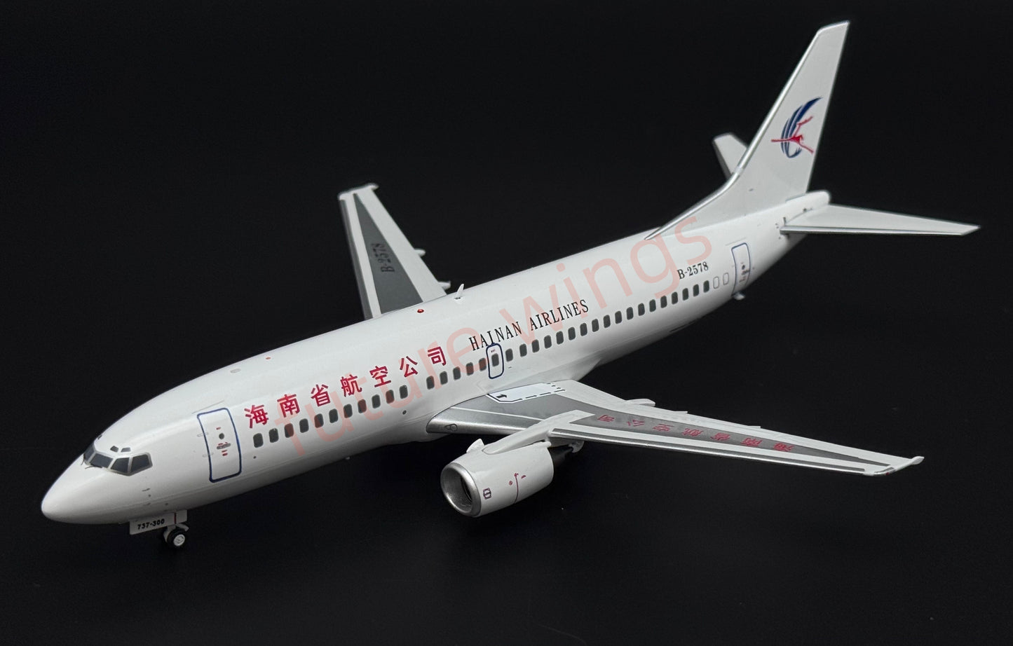 1:200 KJ Model(InFlight200) Hainan Airlines B737-300 B-2578 Diecast Aircraft Model