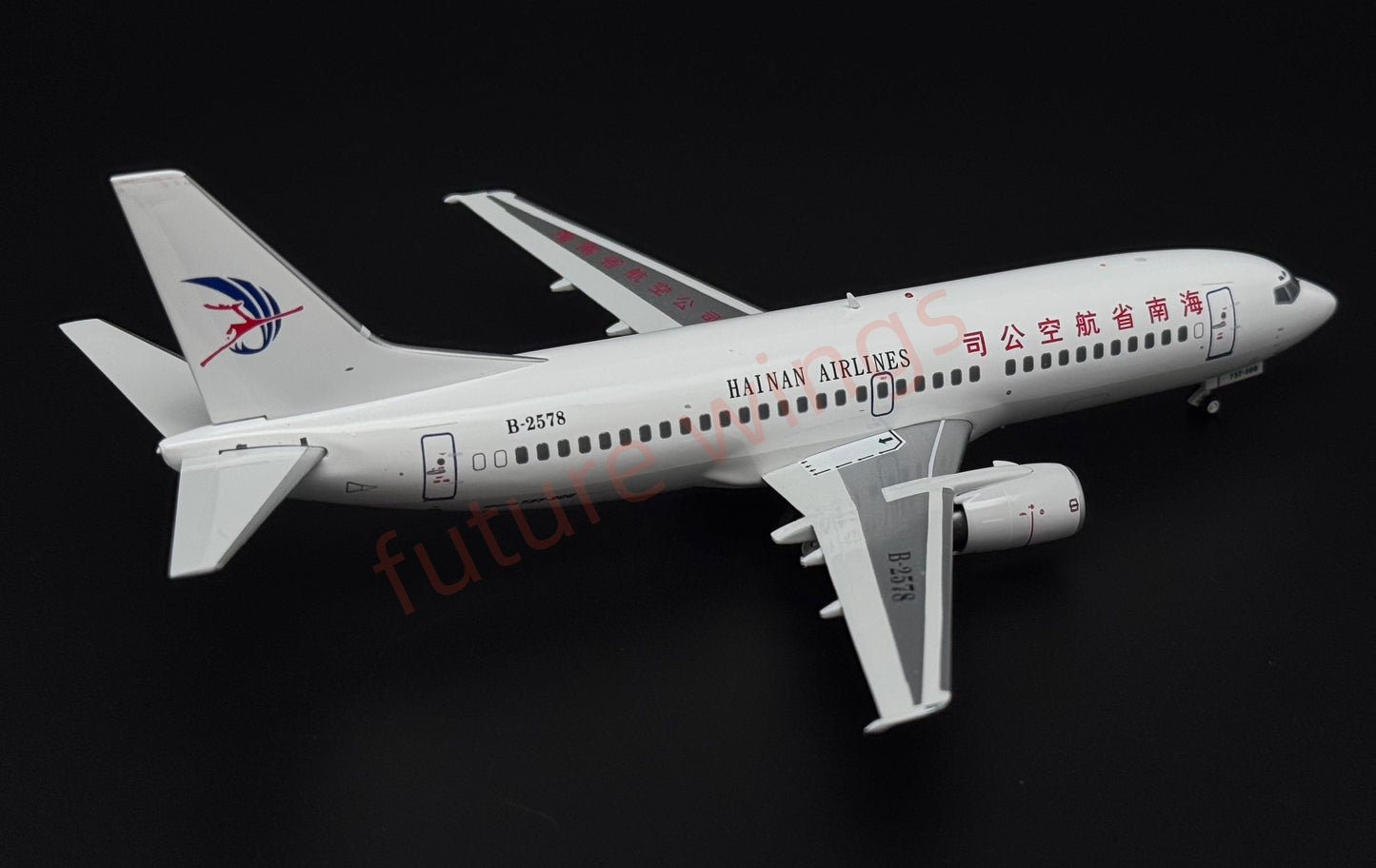 1:200 KJ Model(InFlight200) Hainan Airlines B737-300 B-2578 Diecast Aircraft Model