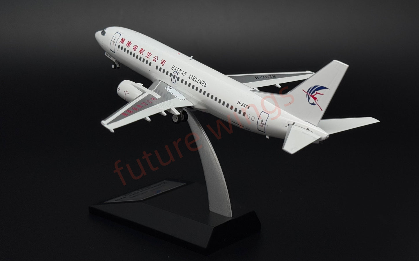 1:200 KJ Model(InFlight200) Hainan Airlines B737-300 B-2578 Diecast Aircraft Model