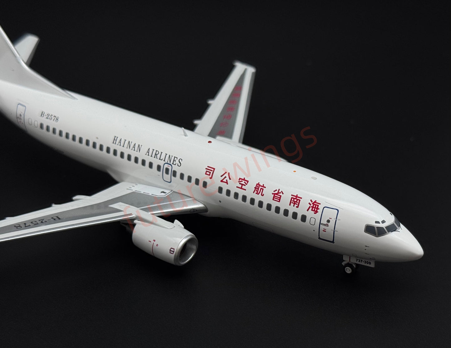 1:200 KJ Model(InFlight200) Hainan Airlines B737-300 B-2578 Diecast Aircraft Model