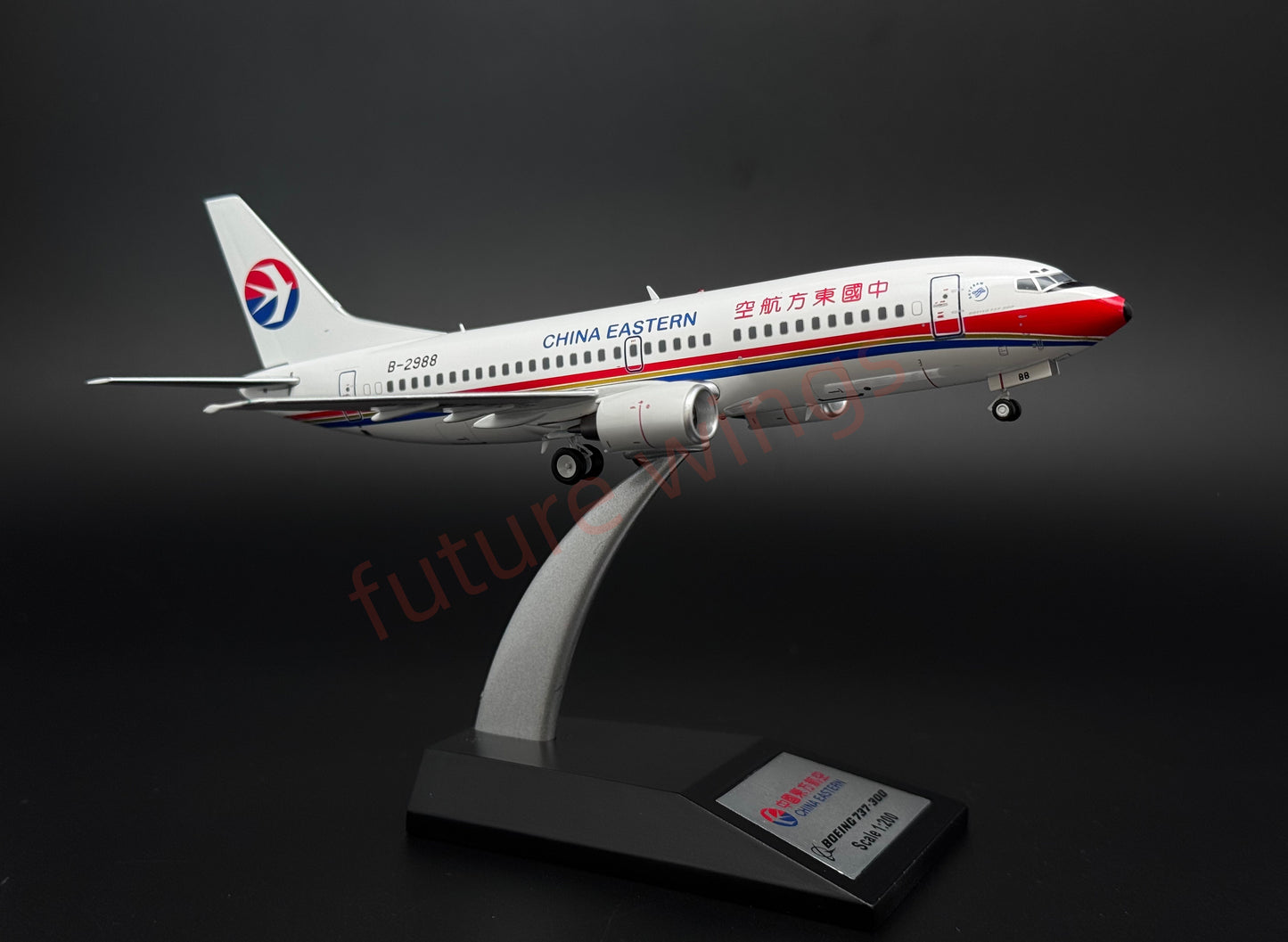 1:200 KJ Model(InFlight200)China Eastern Airlines B737-300 B-2988 Diecast Aircraft Model