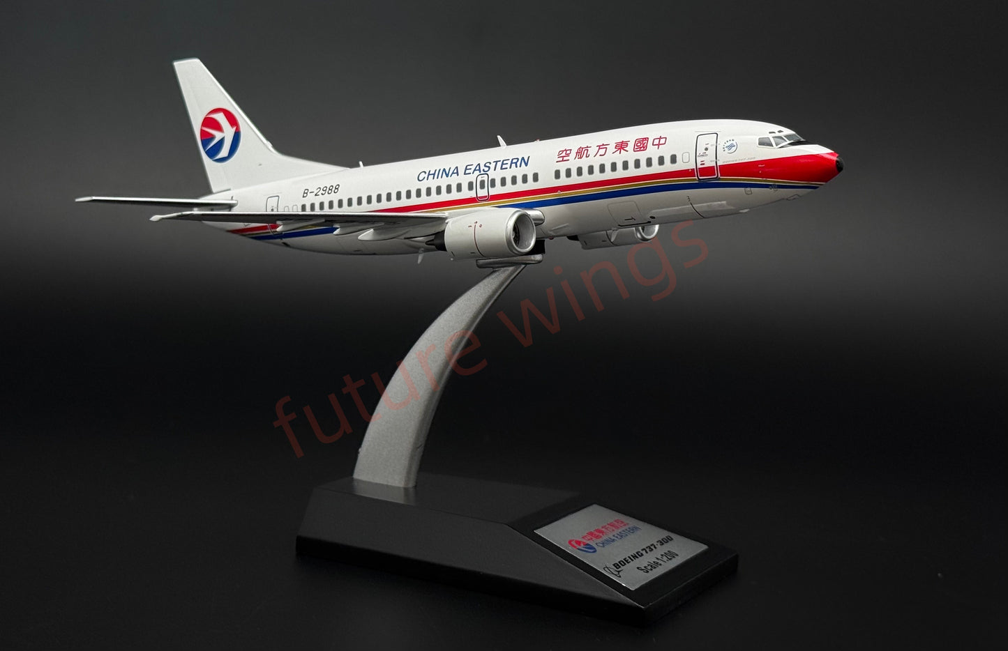 1:200 KJ Model(InFlight200)China Eastern Airlines B737-300 B-2988 Diecast Aircraft Model